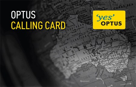 Optus Calling Card